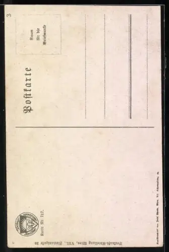 AK Deutscher Schulverein Nr. 717: Wienerbruck /Mariazellerbahn, Am Lassingfall