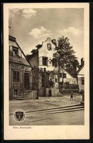 AK Deutscher Schulverein Nr. 549: Wien, Geschäft in der Kaunitzgasse