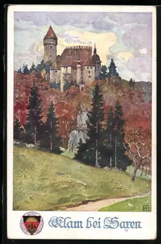 AK Deutscher Schulverein NR 286: Klam bei Saren