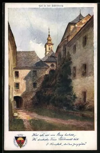 AK Deutscher Schulverein NR 14: Hof in der Festenburg
