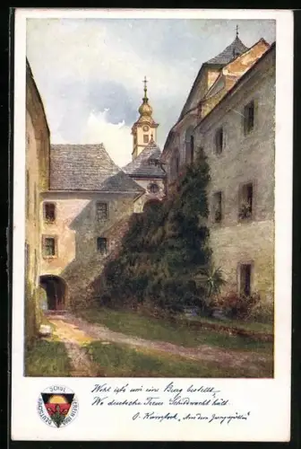 AK Deutscher Schulverein NR.141: Hof in der Heftenburg