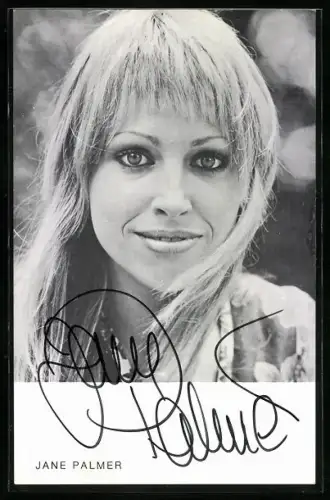 AK Sängerin Jane Palmer mit wilder blonder Mähne