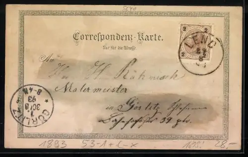 Vorläufer-Lithographie Bad Gastein, 1893, Blick vom Elisabethhof, Bärenfall, Zum grünen Thal