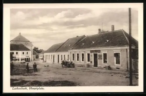 AK Lackenbach, Blick auf den Hauptplatz