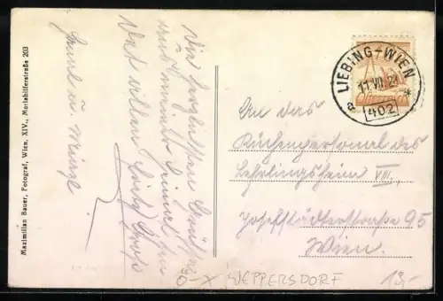 AK Weppersdorf, Handlung Hacker, Kriegerdenkmal