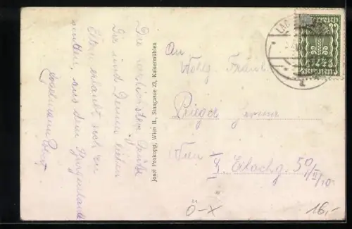 AK Ritzing /Burgenland, Ortsansicht mit Brücke aus der Vogelschau