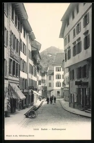 AK Baden, Rathausgasse
