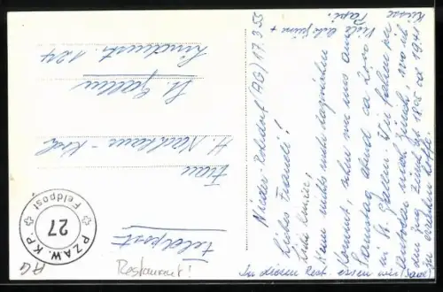 AK Nieder-Rohrdorf, Restaurant Central Rohrdorf