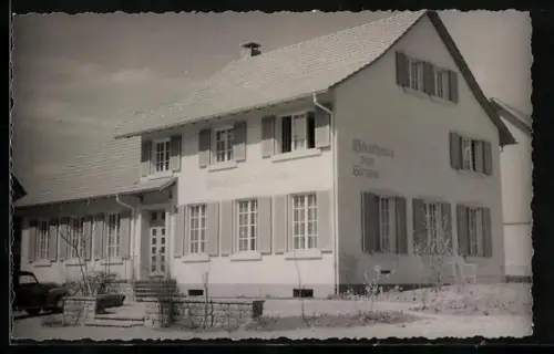 Foto-AK Niederrohrdorf, Gasthaus zur Sonne