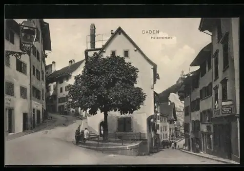 AK Baden /Schweiz, Haldenstrasse