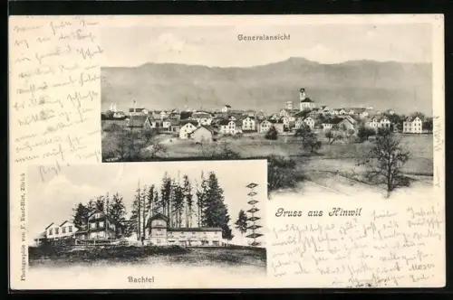 AK Hinwil, Restaurant Bachtel und Gesamtansicht