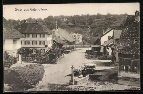 AK Unter-Illnau, Ortspartie