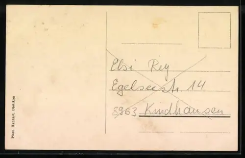 AK Bergdietikon, Kindhausen, Gasthaus zum Egelsee, Ortspartie und Egelsee
