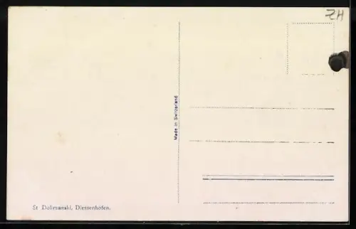 AK Oberstammheim, Lindenplatz mit Gasthaus zur Linde