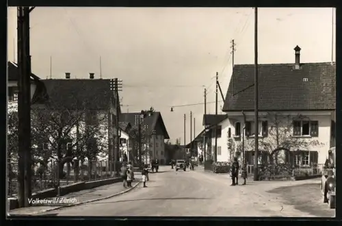 AK Volketswil /Zürich, Strassenpartie