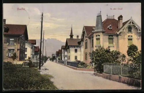 AK Buchs /SG, In der Graf mit Friedheim