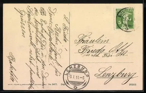 AK Buchs /SG, In der Graf mit Friedheim