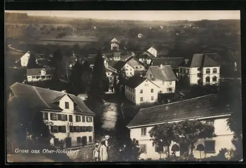 AK Oberrohrdorf, Ortspartie, Fotomontage
