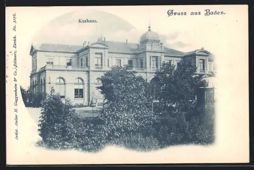 AK Baden, Blick auf das Kurhaus