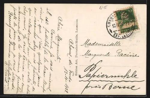 AK La Chaux-de-Fonds, Vue Générale