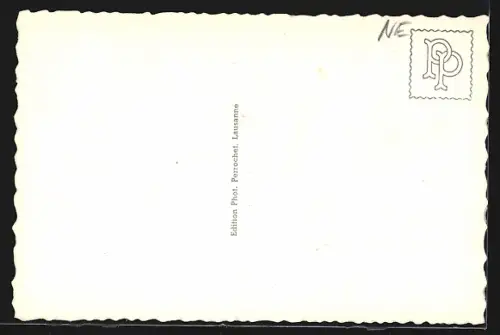 AK Le Pâquier /NE, Le Côty près Le Pâquier, Vue Générale