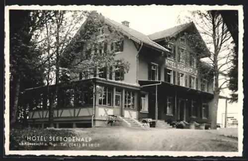 AK Rigi, Hotel Pension Seebodenalp - Gebäudeansicht