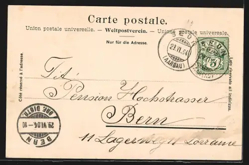 AK Wildegg, Partie am Schloss