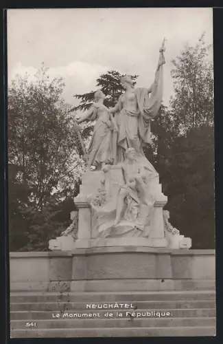 AK Neuchâtel, Le Monument de la République