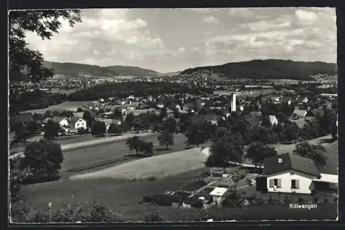 AK Killwangen, Teilansicht mit Bäumen