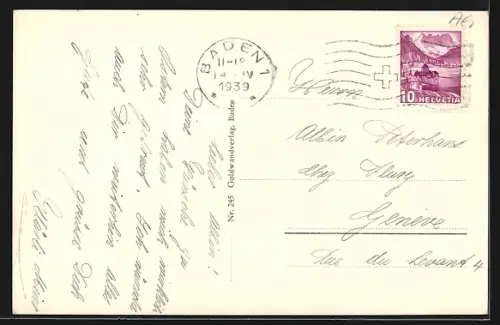 AK Kirchdorf /AG, Ortspartie mit Kirche