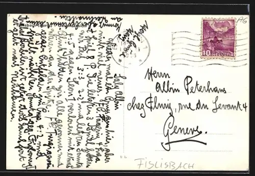 AK Fislisbach /Aarg., Gesamtansicht