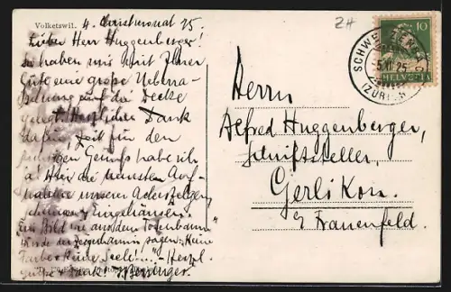 AK Volketswil, Teilansicht mit Kirche