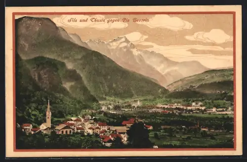 AK Sils, Sils und Thusis gegen Piz Beverin