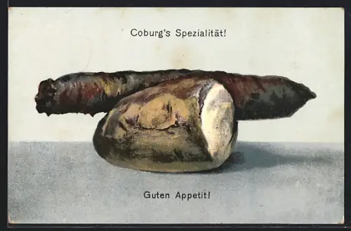 AK Coburg, Spezialität Bratwurst im Brötchen