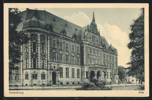AK Oldenburg / Gr., Postamt