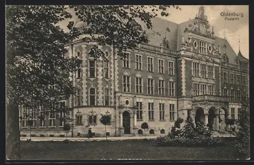 AK Oldenburg / Gr., Postamt
