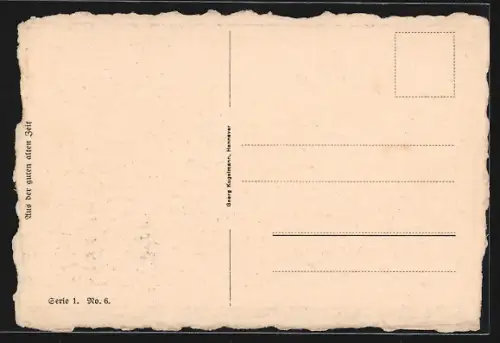 AK Oldenburg / Gr., Gertrudenlinde vor der Kirche