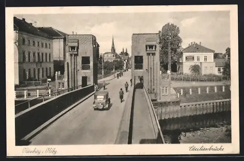AK Oldenburg i. Oldbg., Cäcilienbrücke