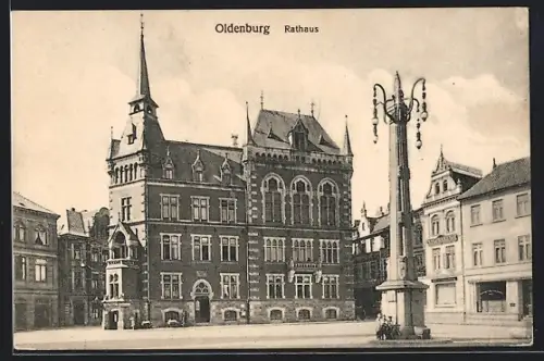 AK Oldenburg / Gr., Rathaus