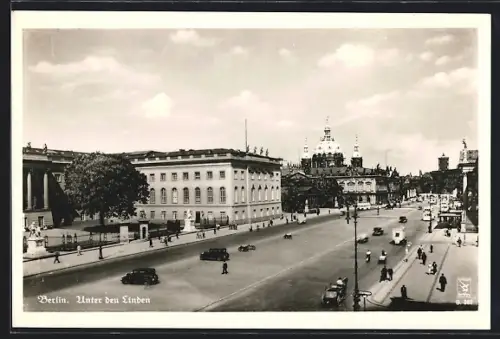 AK Berlin, Strasse Unter den Linden