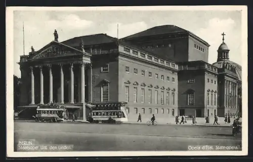 AK Berlin, Staatsoper Unter den Linden
