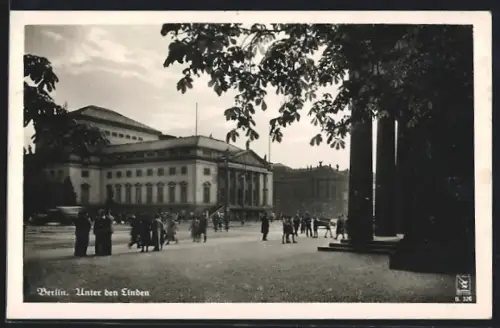 AK Berlin, Staatsoper unter den Linden