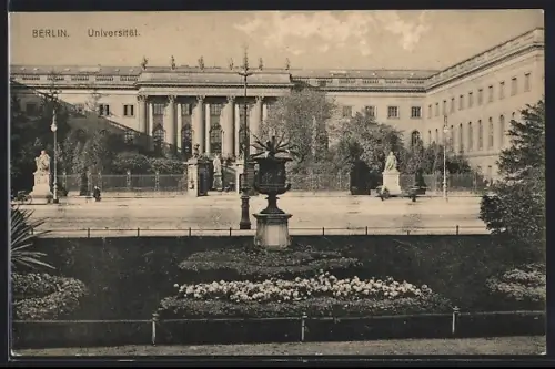 AK Berlin, Blick zur Universität