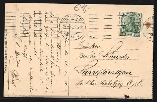 AK Berlin, Denkmal Friedrich des Grossen, Unter den Linden