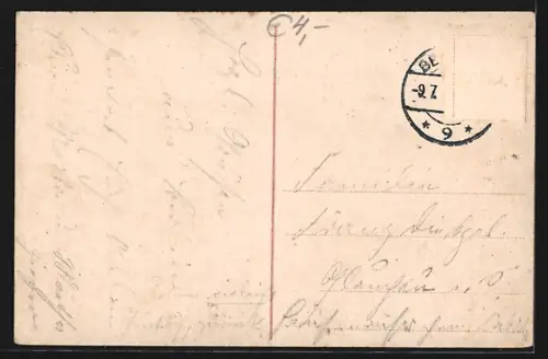 AK Berlin, Unter den Linden, Aufziehen der Schlosswache