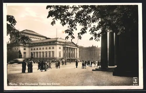 AK Berlin, Staatsoper unter den Linden