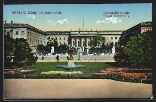 AK Berlin, Universität, Aussenansicht