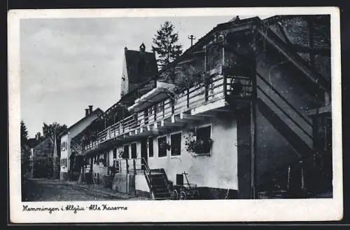 AK Memmingen /Allgäu, Alte Kaserne