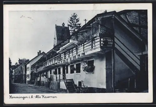 AK Memmingen i. A., Alte Kasernen