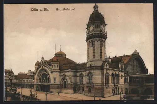 AK Köln a. Rh., Hauptbahnhof